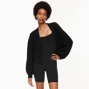 Aritzia Freestyle Romper 7” in Black Size Medium